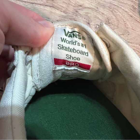 Vans Old Skool Pro Shoes Sneakers Marshmallow/ Alpine - Picture 5 of 7